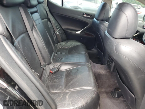 2006 Lexus IS 250 z VIN JTHBK262362012517, wystawiony jako Copart lot #60495945 z przebiegiem Nie podano mil oraz Szkoda całkowita • Salvage title. Historia ofert i sprzedaży dostępna na DreamBid. Obrazek 10.