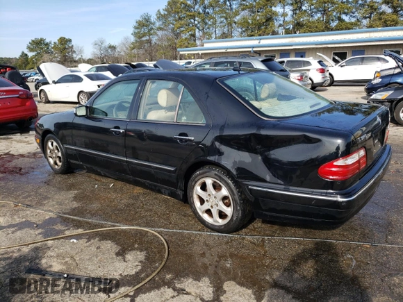 2002 Mercedes-Benz E-Class with VIN WDBJF65J62B449731, listed as a Copart auction lot 41683715 with 178,877 mi miles and Salvage Title. Bid and sale history available at carsss.com. Image 2.