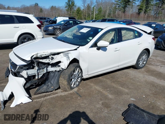 2016 Mazda 6 i Sport with VIN JM1GJ1U57G1481585, listed as a IAAI auction lot 42039982 with 133,070 mi miles and . Bid and sale history available at DreamBid. Image 17.
