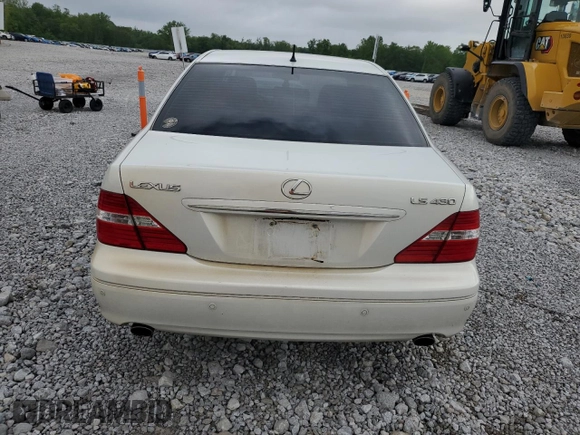 2005 Lexus LS 430 z VIN JTHBN36F955009277, wystawiony jako Copart lot #58974925 z przebiegiem 213 982 mil mil oraz Czysty tytuł • Clean title. Historia ofert i sprzedaży dostępna na DreamBid. Obrazek 6.