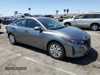 2024 Nissan Sentra S with VIN 3N1AB8BV1RY289613, listed as a Copart auction lot 59392035 with 20,298 mi miles and Salvage title. Bid and sale history available at DreamBid. Image 4.