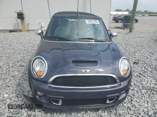2012 MINI Convertible S with VIN WMWZP3C56CT250886, listed as a Copart auction lot 50027405 with 92,990 mi miles and Salvage title. Bid and sale history available at DreamBid. Image 5.