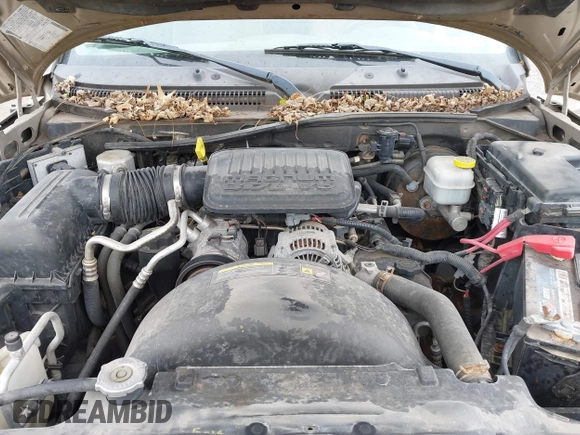 2005 Dodge Dakota SLT with VIN 1D7HE42K75S176815, listed as a IAAI auction lot 42160096 with 121,671 mi miles and . Bid and sale history available at carsss.com. Image 10.
