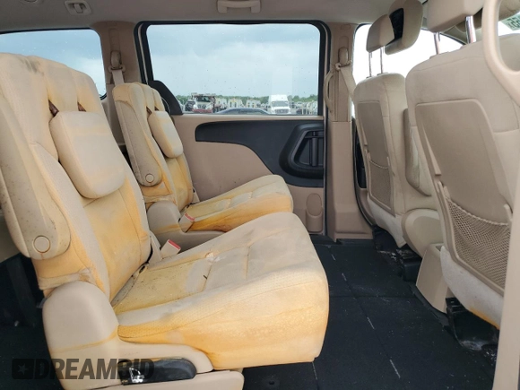 2015 Dodge Grand Caravan SE with VIN 2C4RDGBGXFR613918, listed as a Copart auction lot 55146355 with Not Provided miles and Salvage Title. Bid and sale history available at DreamBid. Image 11.