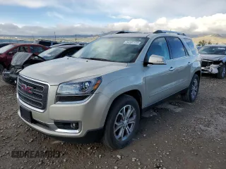 2014 GMC Acadia SLT z VIN 1GKKVRKD9EJ300043, wystawiony jako Copart lot #54187125 z przebiegiem 106 566 mil mil oraz Szkody całkowita. Historia ofert i sprzedaży dostępna na DreamBid. Obrazek 1.
