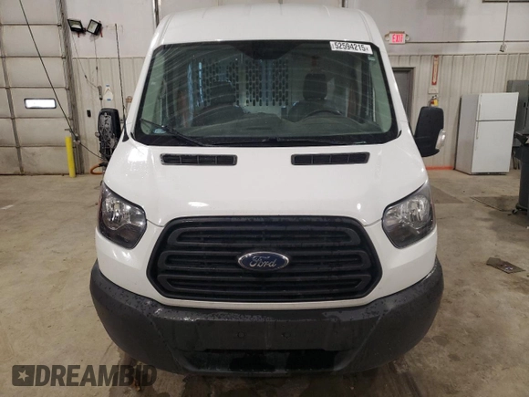 2019 Ford Transit with VIN 1FTYE2CM7KKB51357, listed as a Copart auction lot 52594215 with 94,789 mi miles and Salvage title. Bid and sale history available at DreamBid. Image 5.