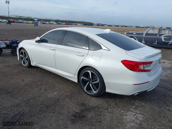 2020 Honda Accord Sedan Sport with VIN 1HGCV1F32LA153775, listed as a IAAI auction lot 40805529 with 1 mi miles. Bid and sale history available at carsss.com. Image 3.