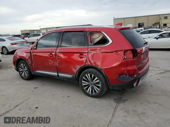 2020 Mitsubishi Outlander ES z VIN JA4AZ3A33LZ025571, wystawiony jako Copart lot #48955385 z przebiegiem 138 186 mil mil oraz Szkoda całkowita • Salvage title. Historia ofert i sprzedaży dostępna na DreamBid. Obrazek 2.