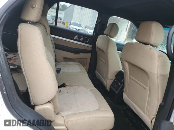 2016 Ford Explorer XLT with VIN 1FM5K7D86GGC54625, listed as a Copart auction lot 53947785 with 338,551 mi miles and Salvage Title. Bid and sale history available at DreamBid. Image 11.