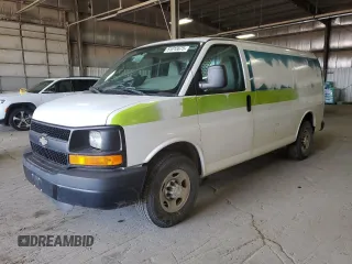 2016 Chevrolet Express Cargo Van with VIN 1GCWGAFF3G1255950, listed as a Copart auction lot 51015675 with 279,345 mi miles and Clean Title. Bid and sale history available at carsss.com. Image 1.