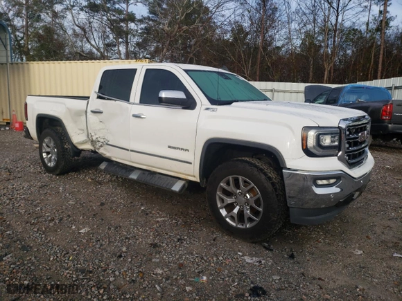 2016 GMC Sierra 1500 SLT with VIN 3GTU2NEJ1GG227293, listed as a Copart auction lot 86582294 with 146,306 mi miles and Salvage Title. Bid and sale history available at carsss.com. Image 4.