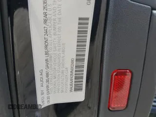 2021 Audi A4 S line Premium Plus with VIN WAUEAAF43MN002480, listed as a Copart auction lot 50834195 with 31,183 mi miles and Salvage Title. Bid and sale history available at DreamBid. Image 14.