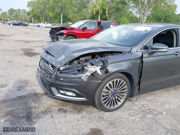 2018 Ford Fusion Titanium with VIN 3FA6P0D96JR155769, listed as a IAAI auction lot 41853177 with 87,839 mi miles. Bid and sale history available at carsss.com. Image 6.