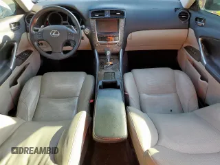 2010 Lexus IS 250 with VIN JTHBF5C25A5126925, listed as a Copart auction lot 47232905 with Not Provided miles and Salvage Title. Bid and sale history available at carsss.com. Image 8.