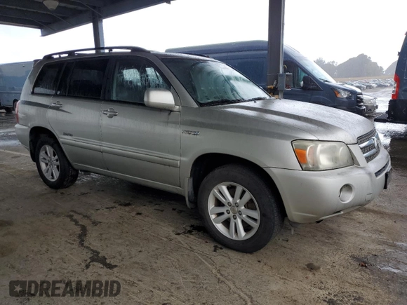 2007 Toyota Highlander Hybrid with VIN JTEGW21A670020064, listed as a Copart auction lot 51275515 with 283,308 mi miles and Clean Title. Bid and sale history available at carsss.com. Image 4.