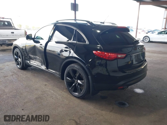 2016 Infiniti QX70 z VIN JN8CS1MW2GM752589, wystawiony jako IAAI lot #41826357 z przebiegiem 142 469 mil mil oraz . Historia ofert i sprzedaży dostępna na DreamBid. Obrazek 3.