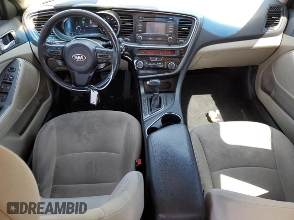 2015 Kia Optima with VIN KNAGM4AD9F5077731, listed as a Copart auction lot 56662115 with 202,872 mi miles and Clean title. Bid and sale history available at DreamBid. Image 8.