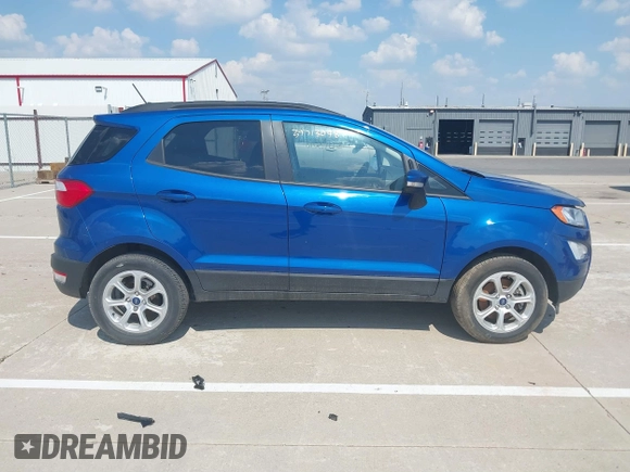 2021 Ford EcoSport SE with VIN MAJ3S2GE2MC450148, listed as a IAAI auction lot 39713048 with 30,115 mi miles and . Bid and sale history available at carsss.com. Image 13.