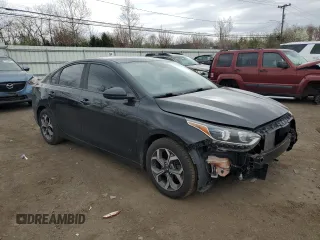 2019 Kia Forte LXS with VIN 3KPF24AD4KE102635, listed as a Copart auction lot 53888085 with 112,576 mi miles and Salvage Title. Bid and sale history available at DreamBid. Image 4.
