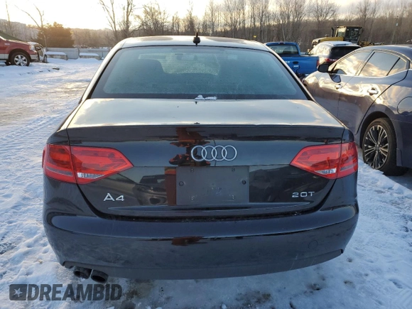 2011 Audi A4 Premium with VIN WAUAFAFL5BN035520, listed as a Copart auction lot 41488225 with 70,180 mi miles and Non repairable. Bid and sale history available at DreamBid. Image 6.