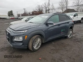2020 Hyundai Kona SEL with VIN KM8K2CAA1LU507039, listed as a Copart auction lot 85786104 with 81,648 mi miles and Salvage Title. Bid and sale history available at carsss.com. Image 1.