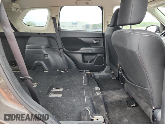 2016 Mitsubishi Outlander SE with VIN JA4AD3A36GZ022121, listed as a Copart auction lot 58557755 with 168,029 mi miles and Clean title. Bid and sale history available at DreamBid. Image 10.