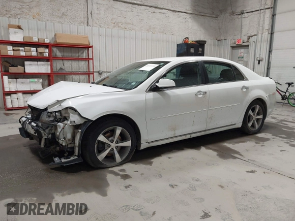 2012 Chevrolet Malibu 1LT with VIN 1G1ZC5EU7CF327741, listed as a IAAI auction lot 40573709 with 145,202 mi miles and . Bid and sale history available at DreamBid. Image 2.