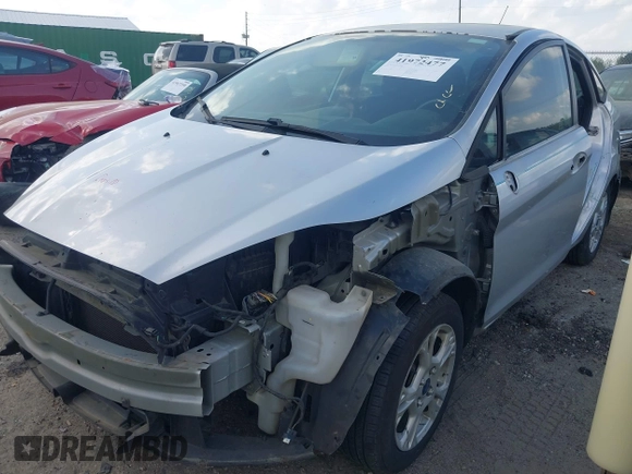 2014 Ford Fiesta SE with VIN 3FADP4BJXEM153408, listed as a IAAI auction lot 41972477 with 197,334 mi miles. Bid and sale history available at carsss.com. Image 2.