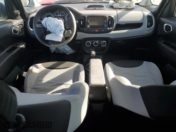 2014 FIAT 500L Easy with VIN ZFBCFABH0EZ001837, listed as a Copart auction lot 84663884 with 82,352 mi miles and Salvage Title. Bid and sale history available at carsss.com. Image 8.