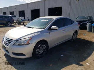 2013 Nissan Sentra SV with VIN 1N4AB7AP1DN908166, listed as a Copart auction lot 55881115 with 129,636 mi miles and Clean Title. Bid and sale history available at DreamBid. Image 1.