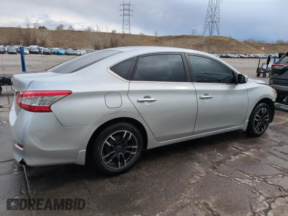 2015 Nissan Sentra SR with VIN 3N1AB7AP6FY285923, listed as a Copart auction lot 51077025 with 72,510 mi miles and Salvage Title. Bid and sale history available at DreamBid. Image 3.