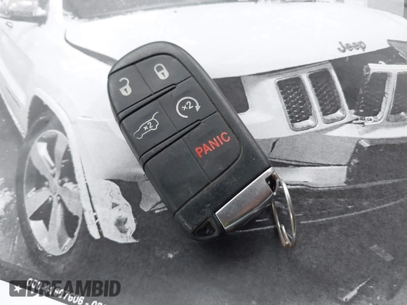 2015 Jeep Grand Cherokee Overland with VIN 1C4RJFCG2FC741015, listed as a IAAI auction lot 41607606 with 132,038 mi miles and . Bid and sale history available at DreamBid. Image 11.