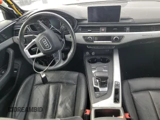 2018 Audi A4 allroad Premium Plus with VIN WA18NAF46JA038648, listed as a Copart auction lot 48734865 with 0 mi miles and Non Repairable. Bid and sale history available at carsss.com. Image 8.