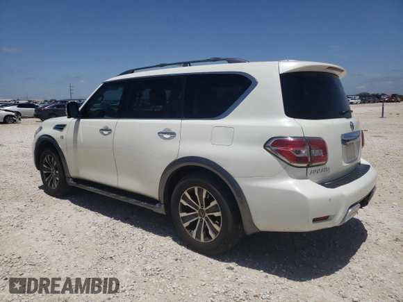 2018 Nissan Armada SL with VIN JN8AY2ND3JX003007, listed as a Copart auction lot 55329714 with 105,879 mi miles and Clean Title. Bid and sale history available at carsss.com. Image 2.