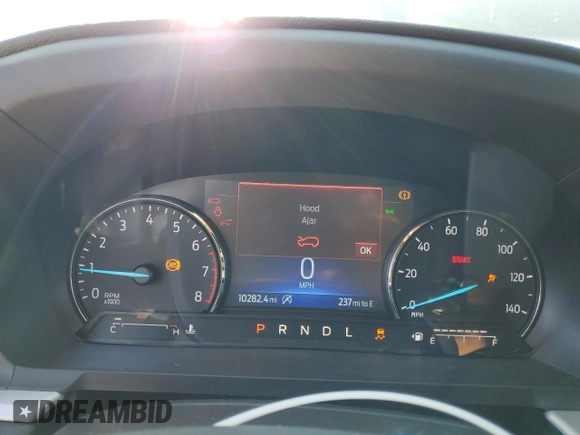 2024 Ford Explorer XLT with VIN 1FMSK7DH1RGA88701, listed as a Copart auction lot 51088365 with 10,282 mi miles and Salvage Title. Bid and sale history available at DreamBid. Image 9.