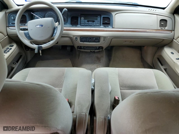 2005 Ford Crown Victoria Standard with VIN 2FAFP73WX5X144927, listed as a Copart auction lot 59713204 with 160,270 mi miles and Salvage Title. Bid and sale history available at carsss.com. Image 8.
