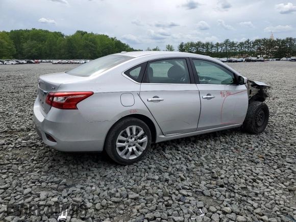 2017 Nissan Sentra SV с VIN 3N1AB7APXHY302774, выставлен на аукционе Copart как лот 58315375 с пробегом 83 975 миль миль и Списание • Salvage title. История ставок и продаж доступна на DreamBid. Изображение 3.
