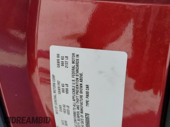 2006 Cadillac XLR z VIN 1G6YV36A765600678, wystawiony jako Copart lot #88111045 z przebiegiem 46 257 mil mil oraz Nie do naprawy • Non repairable. Historia ofert i sprzedaży dostępna na DreamBid. Obrazek 14.