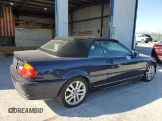 2002 BMW 3 Series 330Ci with VIN WBABS53472JU92714, listed as a Copart auction lot 42756725 with 151,822 mi miles and Clean Title. Bid and sale history available at carsss.com. Image 3.