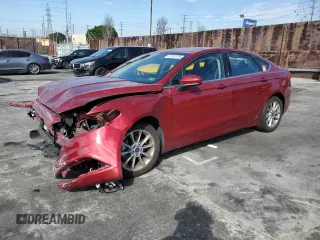 2017 Ford Fusion SE with VIN 3FA6P0H72HR408024, listed as a Copart auction lot 47261235 with 73,595 mi miles and Salvage Title. Bid and sale history available at carsss.com. Image 1.