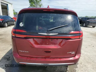 2021 Chrysler Pacifica Limited with VIN 2C4RC3GG2MR590636, listed as a Copart auction lot 56072515 with 87,040 mi miles and Clean title. Bid and sale history available at DreamBid. Image 6.