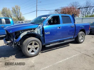 2014 Ram 1500 Express with VIN 1C6RR7KT9ES426107, listed as a Copart auction lot 51944515 with 105,634 mi miles and Salvage Title. Bid and sale history available at carsss.com. Image 1.