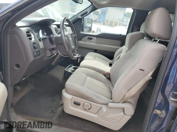2010 Ford F-150 XL with VIN 1FTFW1EV1AFB61006, listed as a Copart auction lot 55947645 with 111,237 mi miles and Salvage title. Bid and sale history available at DreamBid. Image 7.