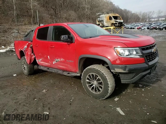 2018 Chevrolet Colorado 4WD ZR2 with VIN 1GCGTEEN8J1102830, listed as a Copart auction lot 46324645 with 83,874 mi miles and Salvage Title. Bid and sale history available at carsss.com. Image 13.