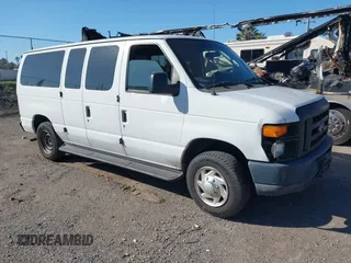2012 Ford Econoline Passenger XL with VIN 1FMNE1BW0CDA55894, listed as a IAAI auction lot 41676338 with 159,453 mi miles and . Bid and sale history available at DreamBid. Image 1.