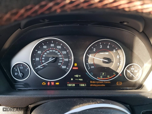 2015 BMW 3 Series Gran Turismo 335i xDrive with VIN WBA3X9C53FD868707, listed as a Copart auction lot 42108665 with NaN miles and Salvage Title. Bid and sale history available at carsss.com. Image 9.