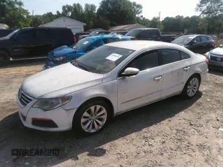 2012 Volkswagen CC Sport with VIN WVWMN7AN7CE514943, listed as a IAAI auction lot 42166455 with 77,839 mi miles. Bid and sale history available at carsss.com. Image 2.