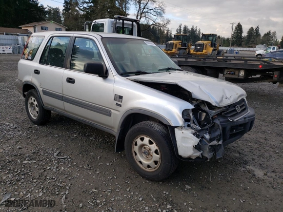 2000 Honda CR-V LX with VIN JHLRD1749YC054162, listed as a Copart auction lot 88889985 with 462,565 mi miles and Salvage Title. Bid and sale history available at carsss.com. Image 4.