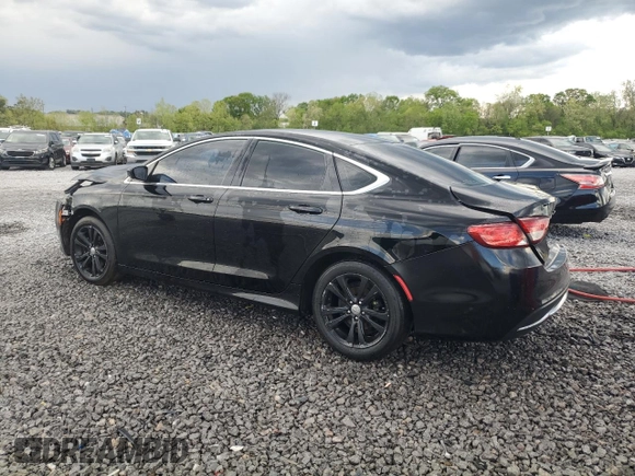 2015 Chrysler 200 Limited with VIN 1C3CCCAB1FN668265, listed as a Copart auction lot 52980235 with 167,508 mi miles and Salvage Title. Bid and sale history available at DreamBid. Image 2.