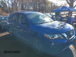 2020 Nissan Pathfinder Platinum with VIN 5N1DR2DM6LC575993, listed as a IAAI auction lot 41418213 with 39,525 mi miles. Bid and sale history available at carsss.com. Image 13.